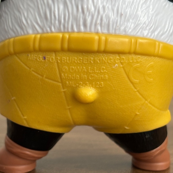 KUNG FU PANDA 4 PO Burger King Meal Action Figure Posable Toy 2024 Cake Topper - Picture 5 of 7